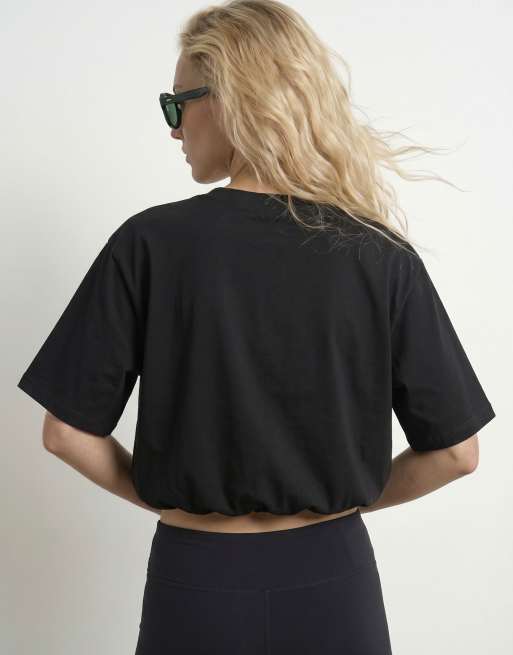 HYPEDROP kort t-shirt i svart, 3 av 5