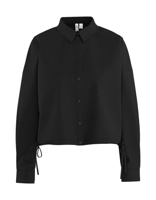 HYPEDROP langærmet skjorte i sort, 5 af 6