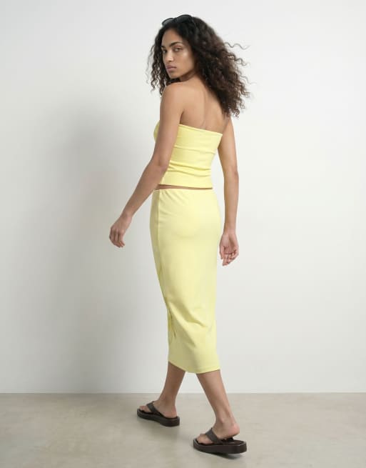 HYPEDROP - Midi rok in 'French vanilla', 3 van 5