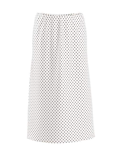 HYPEDROP Midi skirt in cloud dancer1, 4 of 5