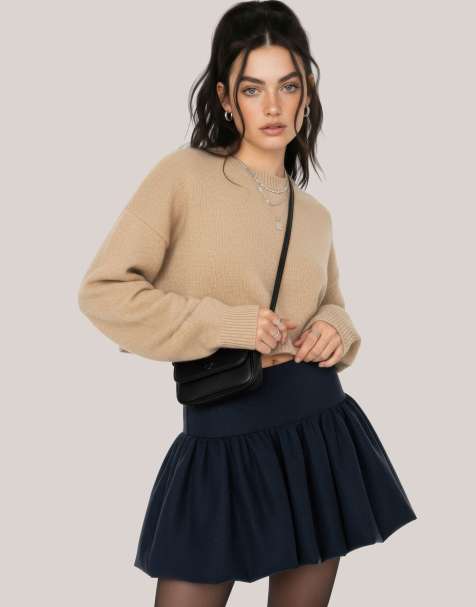 HYPEDROP – Niebieska spódnica jeansowa - view 1