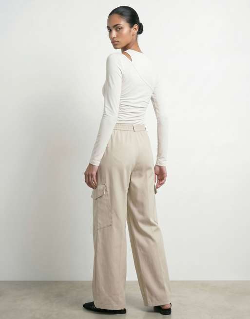 HYPEDROP - Pantalon cargo - Parchemin, 3 de 5