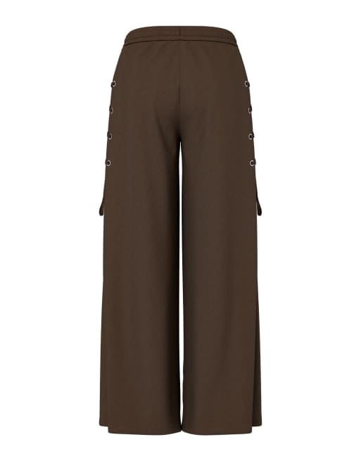 HYPEDROP - Pantaloni della tuta a vita alta nero ardesia, 7 di 7