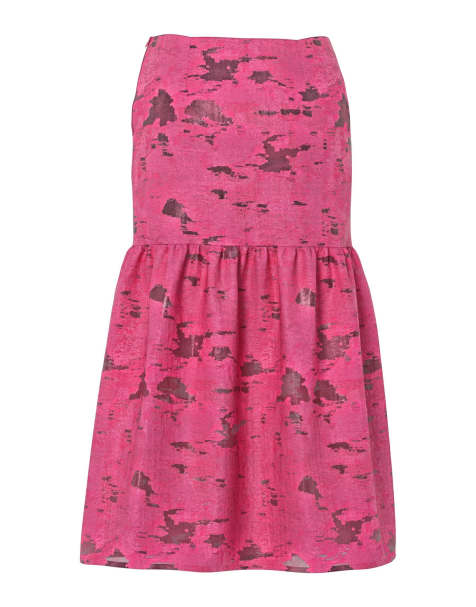 HYPEDROP Maxi skirt in fandango pink1