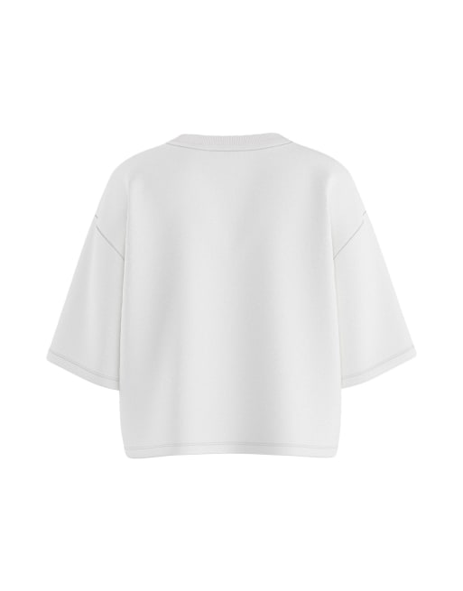 HYPEDROP Short-sleeved t-shirt in cloud dancer1, 3 of 3