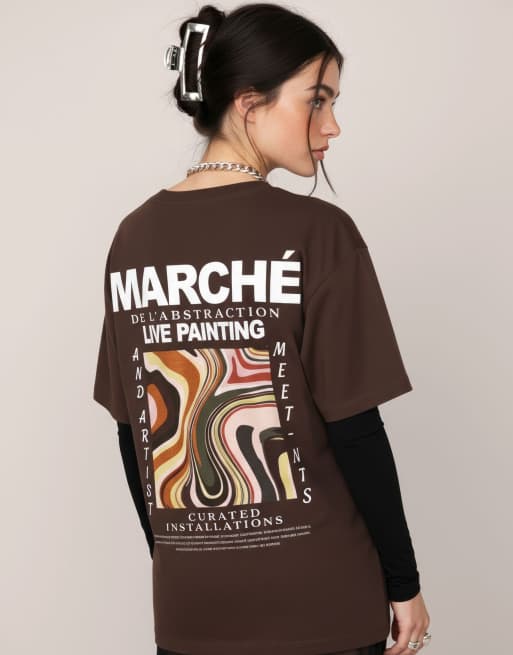 HYPEDROP - T-shirt à manches courtes - Grain de café, 3 de 6