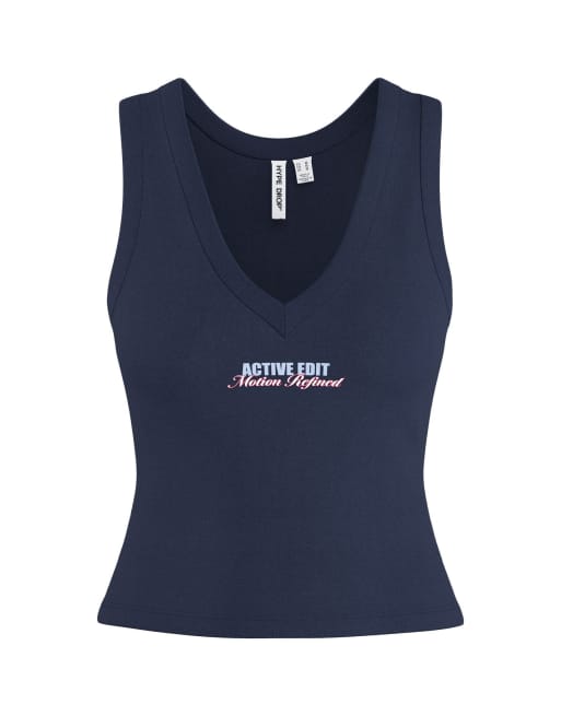 HYPEDROP - Tanktop in 'navy blazer', 3 van 4