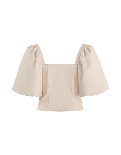 HYPEDROP - Top in witte zwaan, 5 van 5