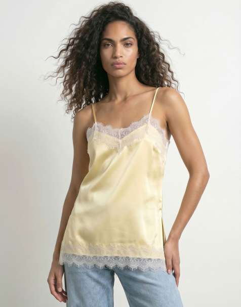 HYPEDROP - Top met bandjes in 'anise flower' - view 1