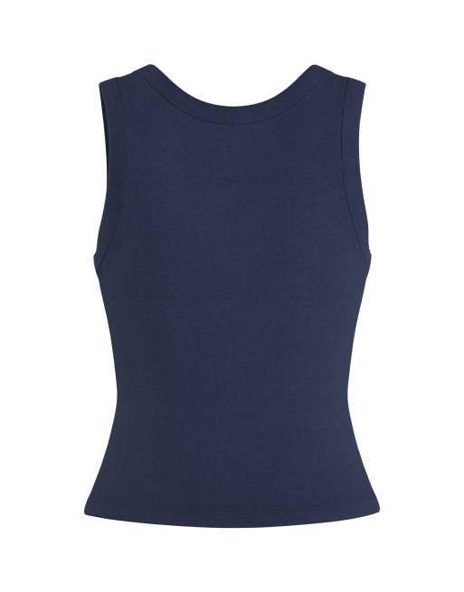 HYPEDROP - Top senza maniche blu navy, 4 di 4