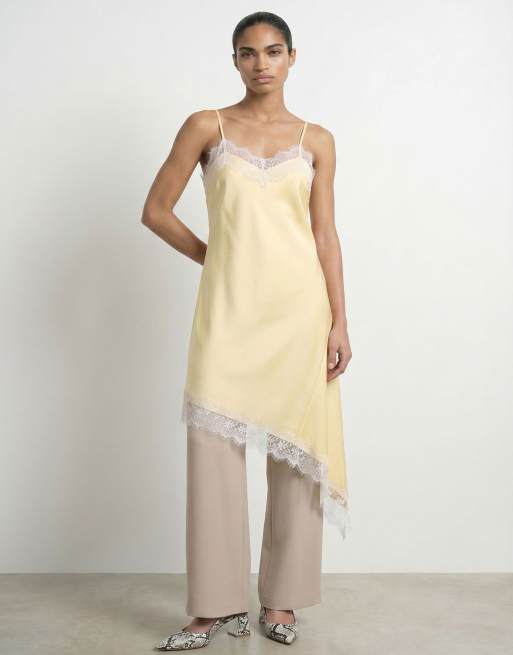HypeDrop - Vestito in pizzo color fiori di anice 1
