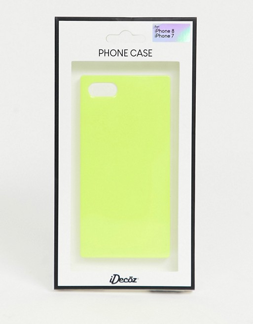 i-Decoz neon yellow iphone 7/8 case