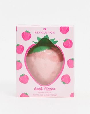 I Heart Revolution - Bombe de bain en forme de fraise | ASOS