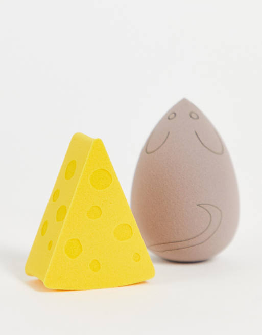 I Heart Revolution Cheese & Friend Makeup Sponge Duo, 4 of 4