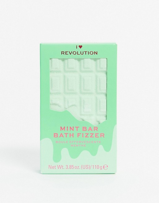 I Heart Revolution Chocolate Bar Bath Fizzer - Mint