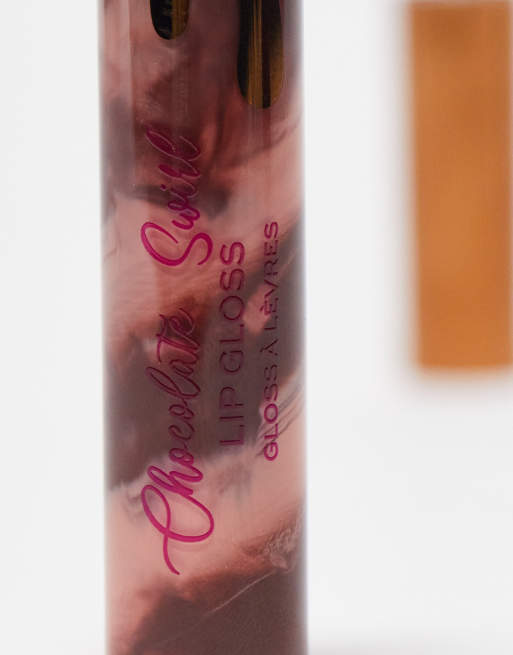 I Heart Revolution - Chocolate Swirl - Zachte lipgloss in 'Chocolate Pudding', 3 van 4