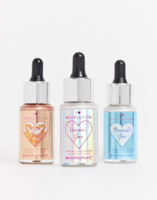 I Heart Revolution – Fantasy – Flüssiger Highlighter ‑ Unicorn Glow, 4 von 4