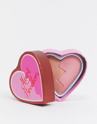 I Heart Revolution Heartbreakers Matte Blush - Creative - ASOS Price Checker