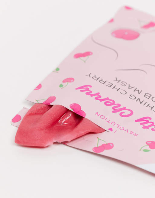 I Heart Revolution - Maschera in tessuto per il seno alla ciliegia, 3 di 4
