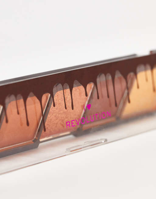 I Heart Revolution – Mini Chocolate – Lidschattenpalette in der Farbe Chocolate Fudge, 4 von 4