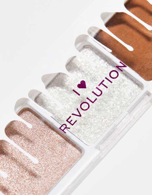 I Heart Revolution – Mini Chocolate – Lidschattenpalette in der Farbe White Vanilla Cream, 3 von 4