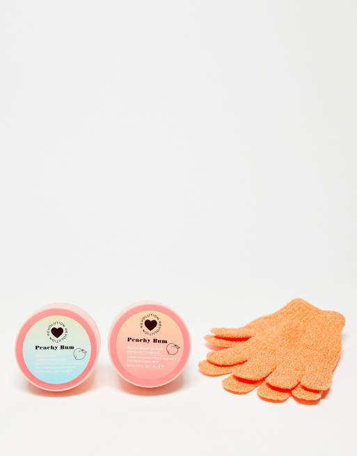I Heart Revolution - Peachy Bum - Lot de produits de soin pour le corps (20 % d'économie)