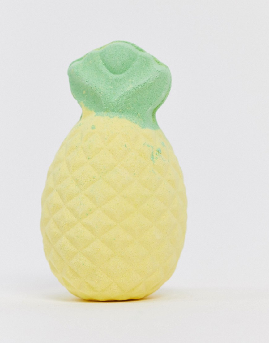 I Heart Revolution – Pineapple Fruit Bath Fizzer – Ananasformad badbomb-Ingen färg