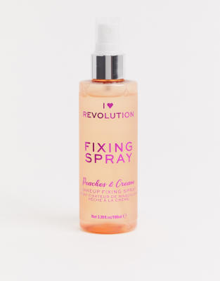 I Heart Revolution - Spray fissante alla pesca e crema