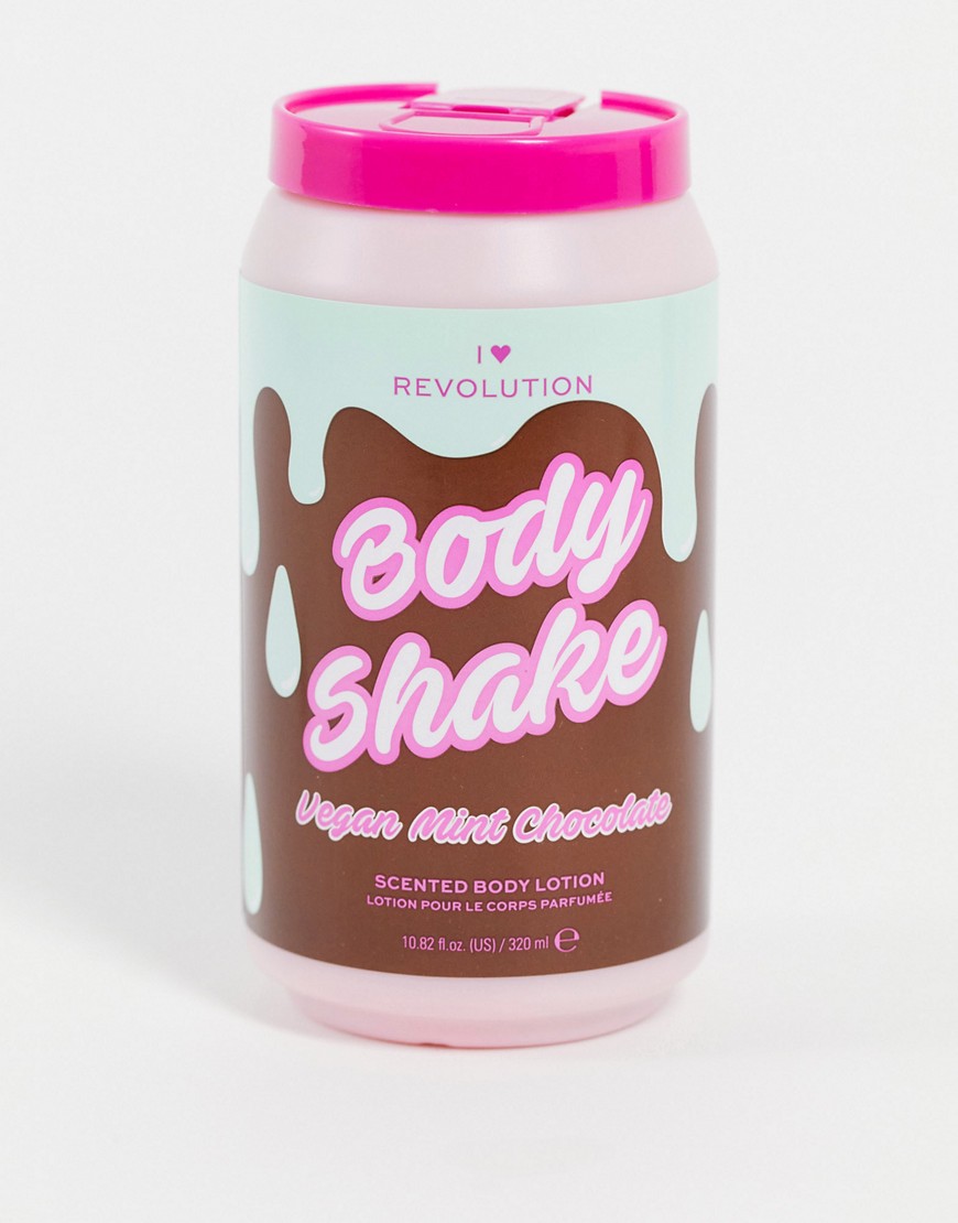 I Heart Revolution - Tasty Body Milkshake - Moisturizer in 'Mint Chocolate'-Geen kleur