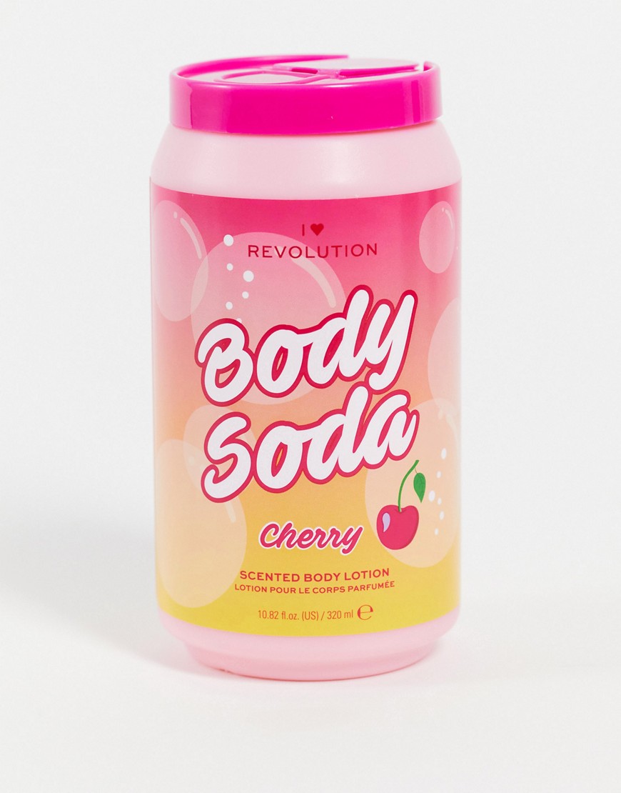 I Heart Revolution - Tasty Body Soda - Moisturizer in 'Cherry'-Geen kleur