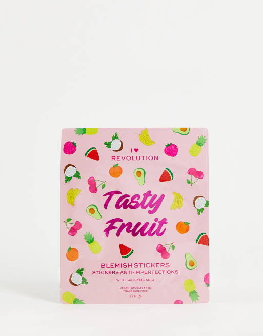 I Heart Revolution – Tasty Fruit – Runda klistermärken