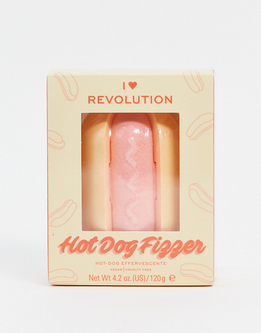 I Heart Revolution - Tasty hotdog bath fizzer - Schuimset-Zonder kleur