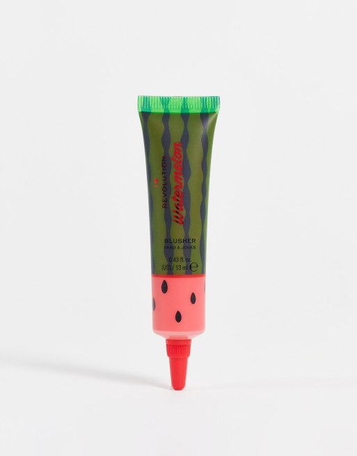 I Heart Revolution – Watermelon Dewy Blusher Tint – Róż do policzków – Flushed