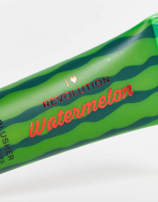 I Heart Revolution – Watermelon Dewy Blusher Tint – Róż do policzków – Pop, 4 z 4