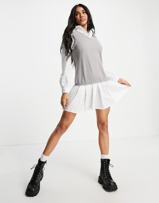 Shirt vest outlet skirt