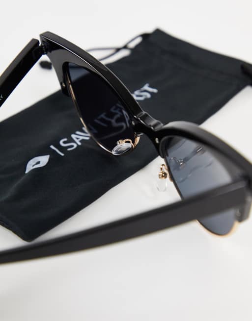 I Saw It First – Czarne okulary przeciwsłoneczne typu kocie oczy, 3 z 4