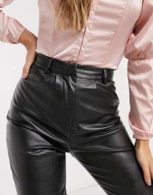 i saw it first leather trousers