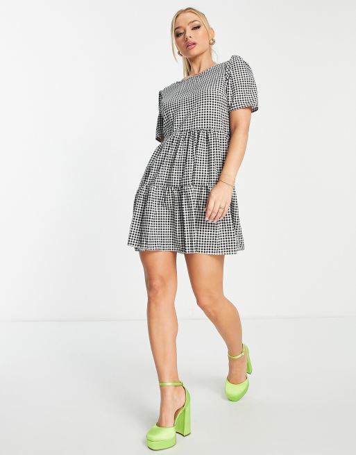 I Saw It First – Hängerkleid mit Vichykaromuster