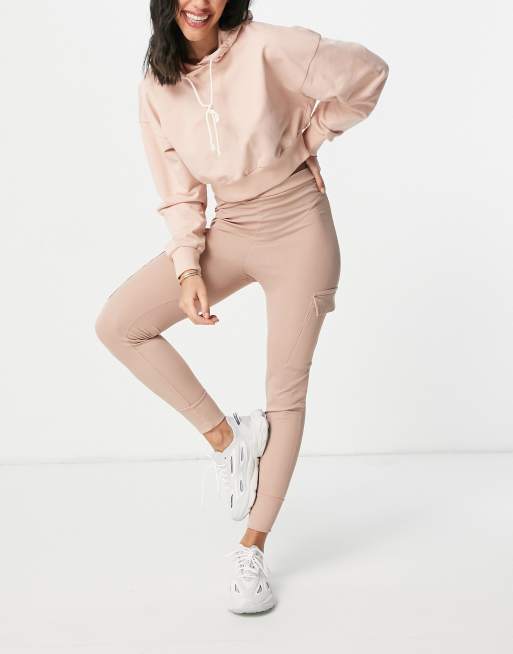 I Saw It First - Joggers cargo a coste color cammello, 4 di 4