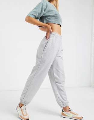 blue missguided oversized 90s joggers