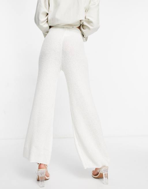 I Saw It First knitted pants in cream, 2 of 4