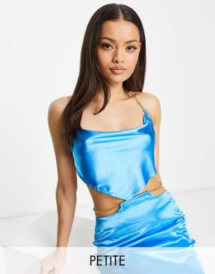 Crop Top I SAW IT FIRST - Imprimé Animal - Manches Longues - Taille 8 - Occasion Très Bon État