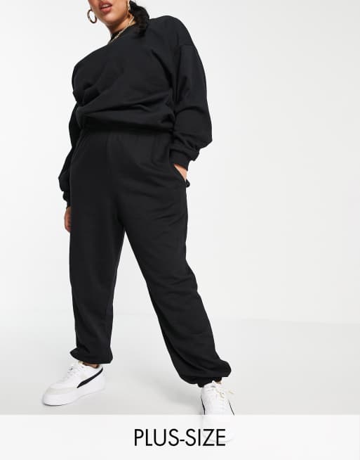 I Saw It First Plus - Joggingbroek in zwart