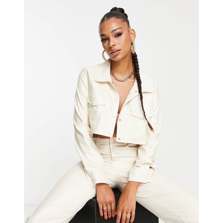 Crop utility outlet jacket