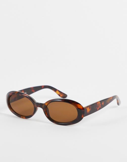 I Saw It First round cat eye sunglasses in tortoiseshell ASOS