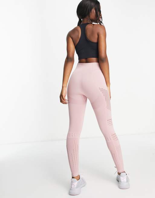 I Saw It First seamless cut out high waisted active Leggings in pink, 2 of 4
