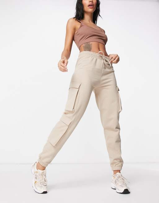 Cargo pocket hot sale joggers womens