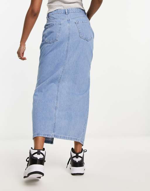 I saw it first best sale denim skirt