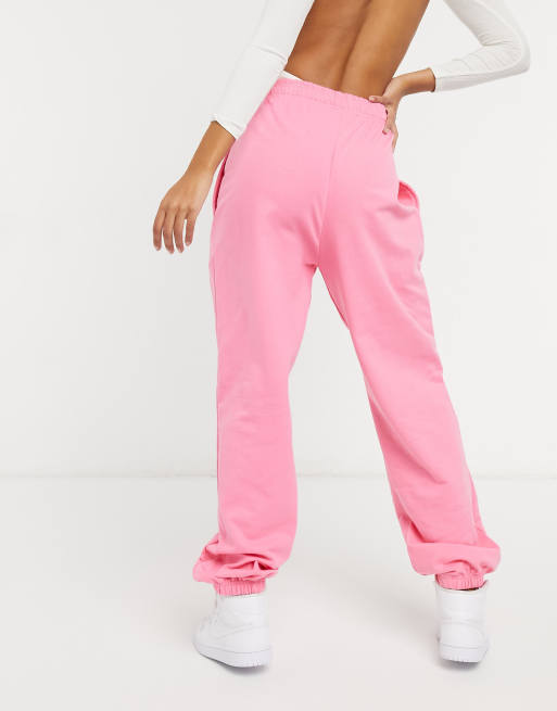 I Saw It First sweatpants in bubblegum pink ASOS