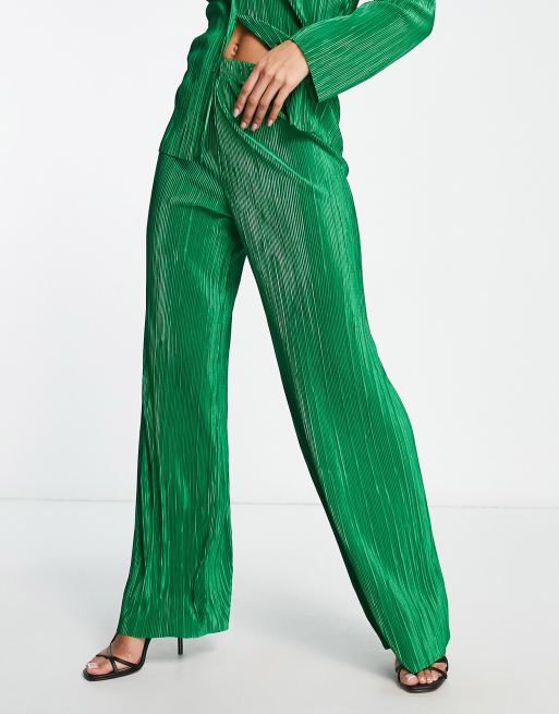 Emerald best sale velvet pants